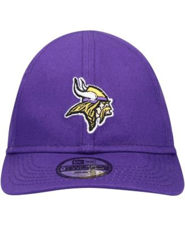 Minnesota Vikings Girls Youth Team Cable Cuffed Knit Hat with Pom