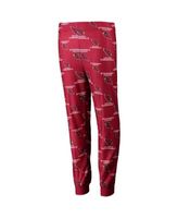 Arizona Cardinals Youth All Over Print Lounge Pants - Cardinal 