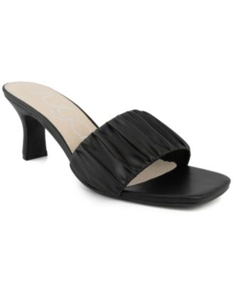 kitten heel dress sandals