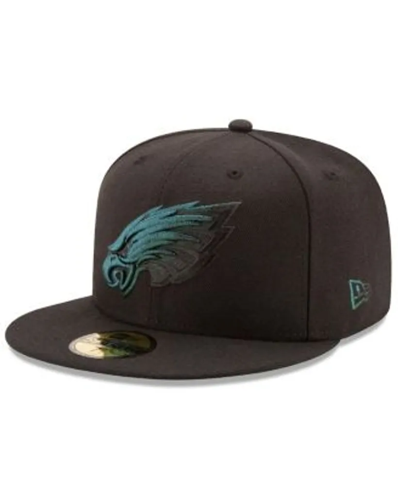 Men's New Era Black Miami Dolphins Color Dim 59FIFTY Fitted Hat