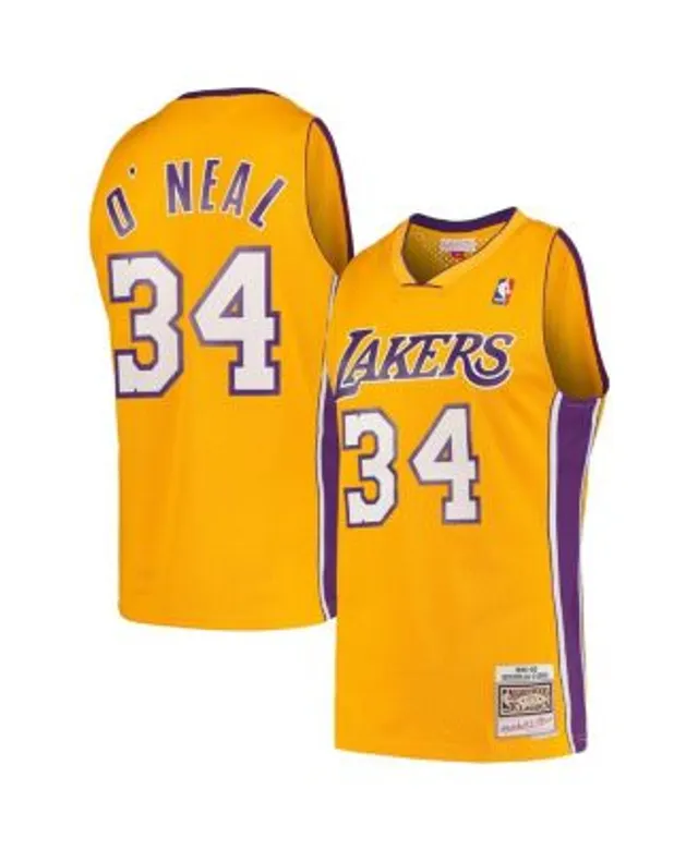 Men's Mitchell & Ness Shaquille O'Neal Royal Cleveland Cavaliers Hardwood Classics 2009/10 Jersey Size: Small