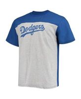 Men's Fanatics Branded Heathered Gray Los Angeles Dodgers