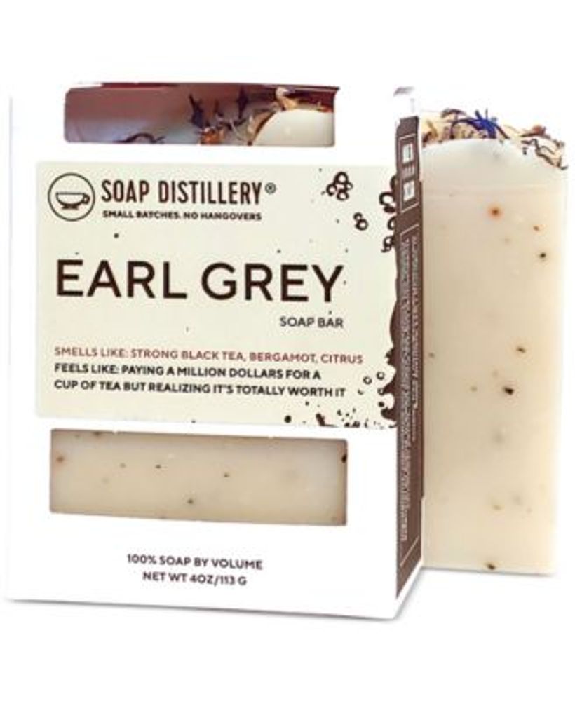 Handmade Earl Grey Exfoliating Soap Bar