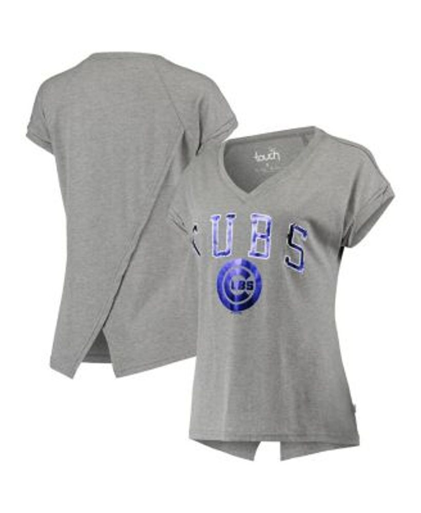 Women's Nike Royal Chicago Cubs Mesh V-Neck T-Shirt Size: Small