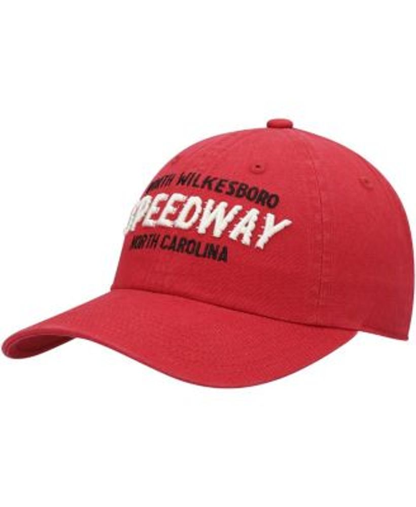 Men's Red North Wilkesboro Speedway Slouch Adjustable Hat