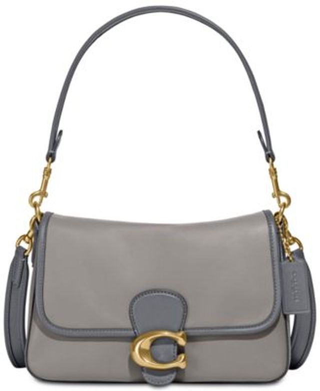 Calvin Klein Millie Small Convertible Shoulder Bag with Striped Crossbody  Strap - Macy's