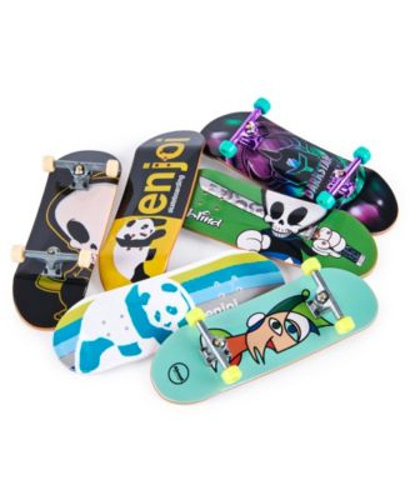 Sk8Shop Fingerboard Bonus Pack, Collectible and Customizable Mini Skateboards Set, 74 Piece