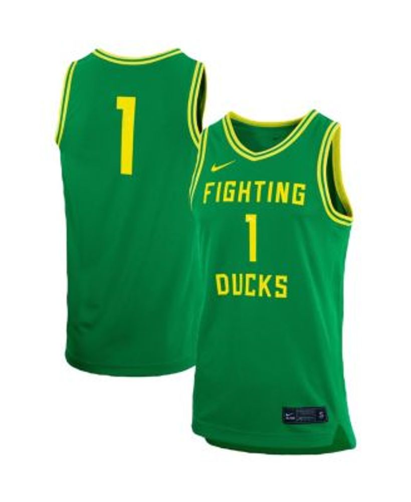 Men's Nike Green Oregon Ducks Basketball Long Sleeve T-Shirt