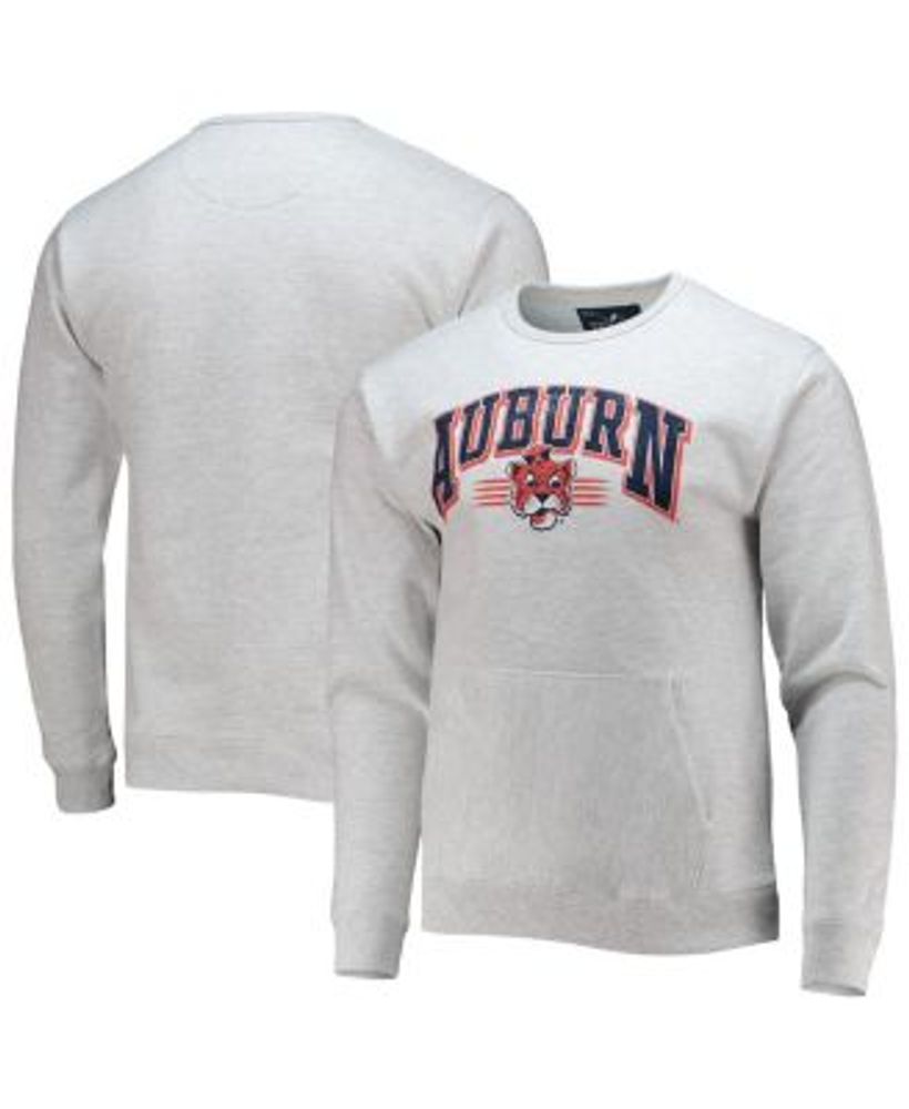 Men's League Collegiate Wear Heathered Gray Louisville Cardinals  Upperclassman Pocket Pullover Sweatshirt