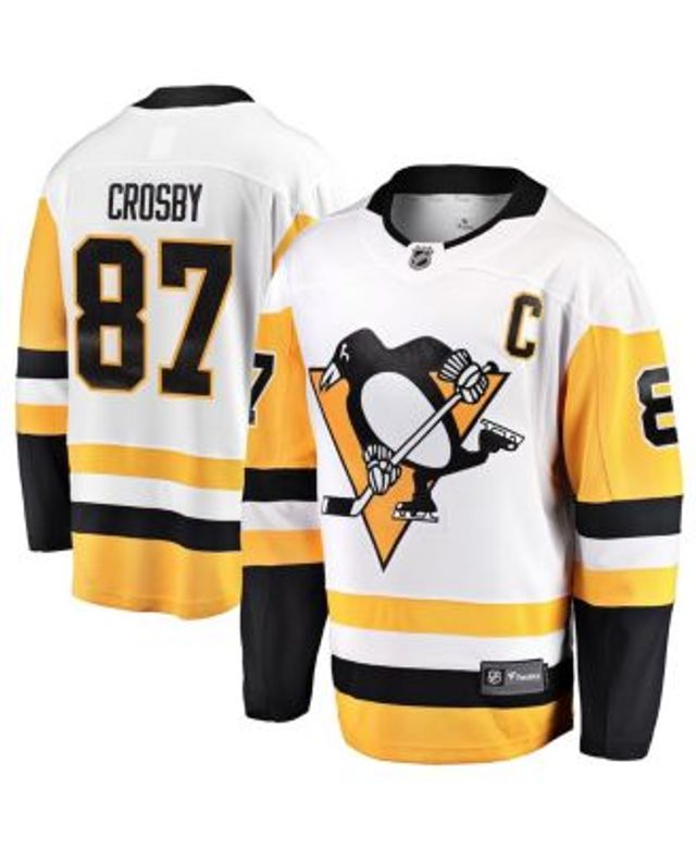 pit Classificeren Dochter Fanatics Men's Sidney Crosby White Pittsburgh Penguins Captain Away Premier  Breakaway Player Jersey | The Shops at Willow Bend