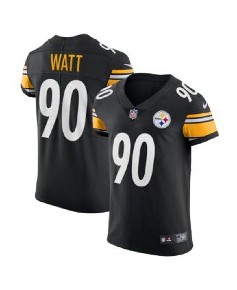 Nike Men's T.J. Watt Black Pittsburgh Steelers Vapor Elite Player Jersey