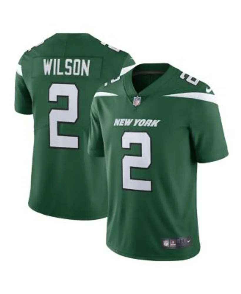 Men's Nike Zach Wilson Black New York Jets Rflctv Limited Jersey Size: Small