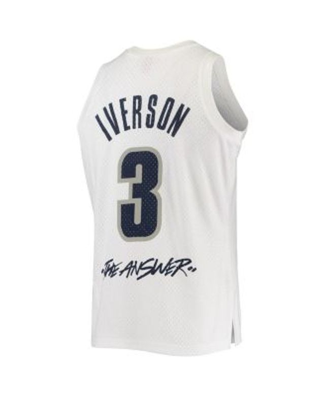 Mitchell & Ness Georgetown Hoyas Alan Iverson Men's Swingman Jersey - Macy's