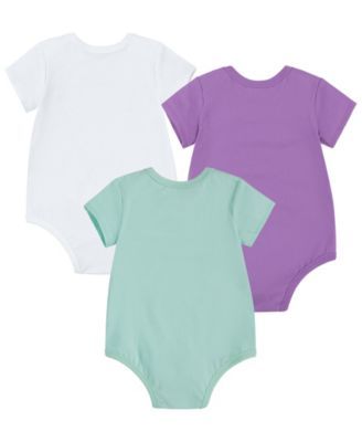 Baby Girls Bodysuit Set, Pack of 3