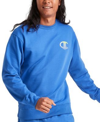 Men's Standard-Fit Logo-Print Fleece Sweatshirt