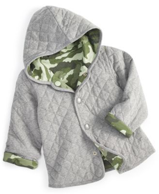 Baby Boys Reversible Hooded Jacket