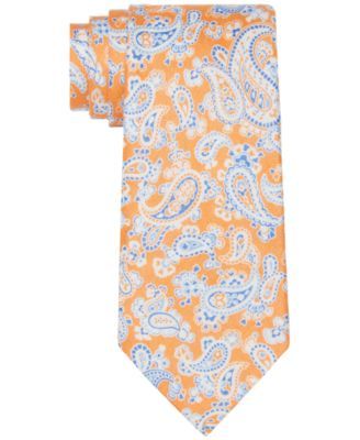 Men's Howard Classic Paisley Linen Tie