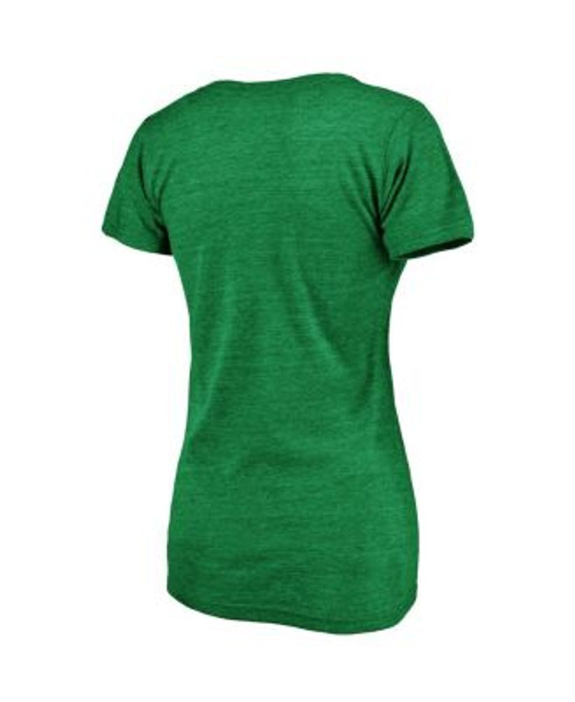 Fanatics Women's Branded Kelly Green St. Louis Cardinals St. Patrick's Day  Paddy's Pride Tri-Blend V-Neck T-shirt