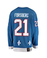 Fanatics Branded Peter Forsberg Burgundy Colorado Avalanche Breakaway Retired Player Jersey