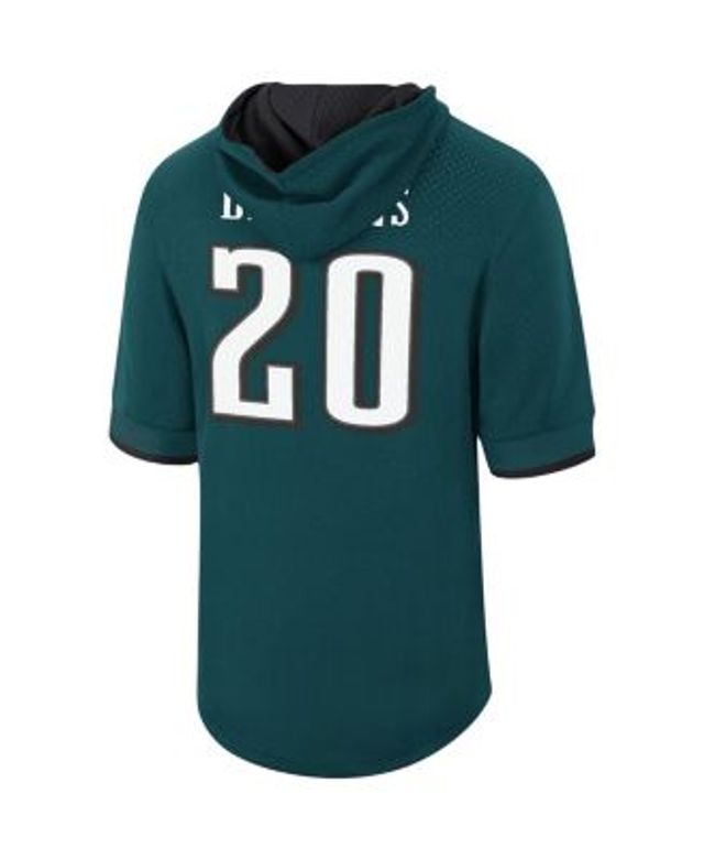 Mitchell & Ness Brian Dawkins Green Philadelphia Eagles Retired Player Mesh Name & Number Hoodie T-S