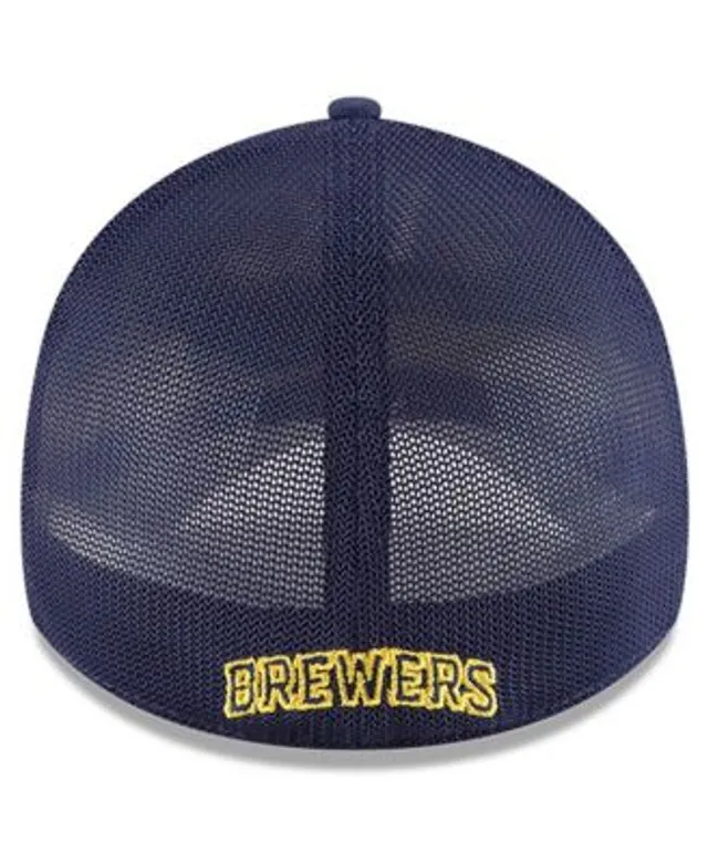 New Era Men's Navy Milwaukee Brewers 2022 Spring Training 39thirty Flex Hat