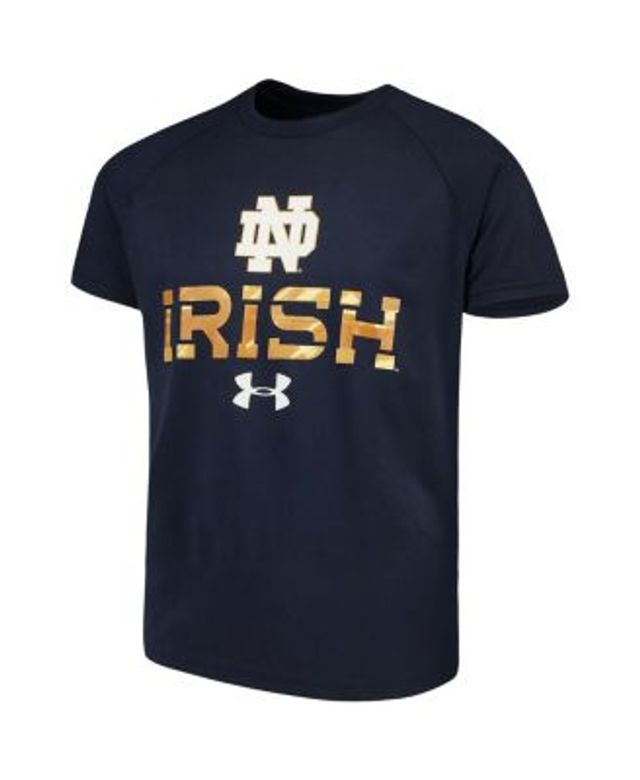 Men's Under Armour #42 White Notre Dame Fighting Irish Replica