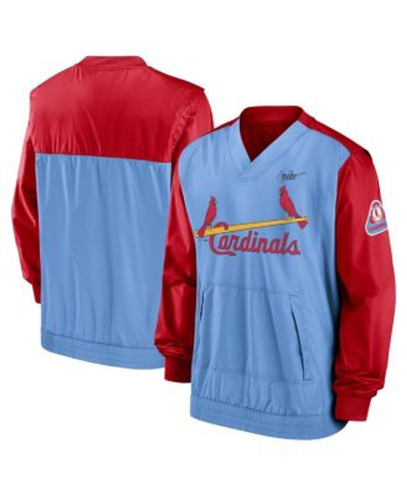 Nike Men's St. Louis Cardinals Long-Sleeve Windshirt - Macy's