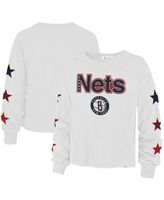 47 White La Clippers 2021/22 City Edition Call Up Parkway Long Sleeve T-Shirt