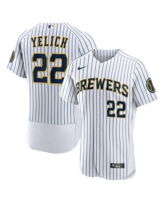 Lids Christian Yelich Milwaukee Brewers Majestic Threads Name & Number  Tri-Blend T-Shirt - Navy