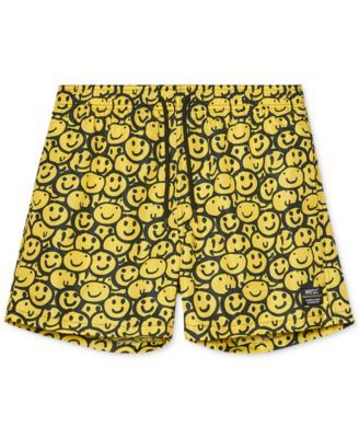 Men's Zack Smiley Face Swim Trunks