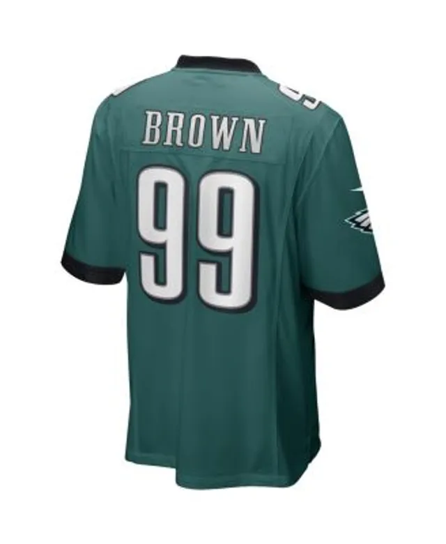 Jerome Brown Philadelphia Eagles Nike Women's Game Retired Player Jersey - Midnight  Green