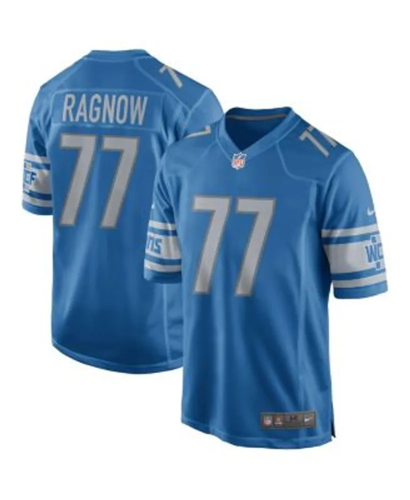 Nike Men's Frank Ragnow Blue Detroit Lions Game Jersey