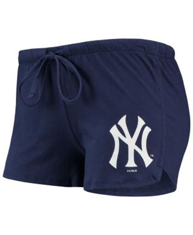 Women's Concepts Sport White New York Yankees Reel Pinstripe Tank Top & Shorts Sleep Set Size: Small