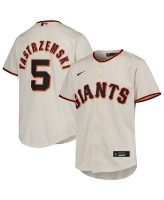 Youth Nike Mike Yastrzemski Cream San Francisco Giants Home Replica Player Jersey