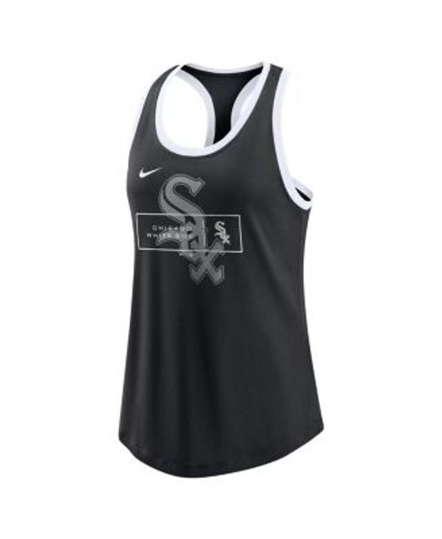 Lids Chicago White Sox Soft as a Grape Women's Slouchy Tank Top - Black