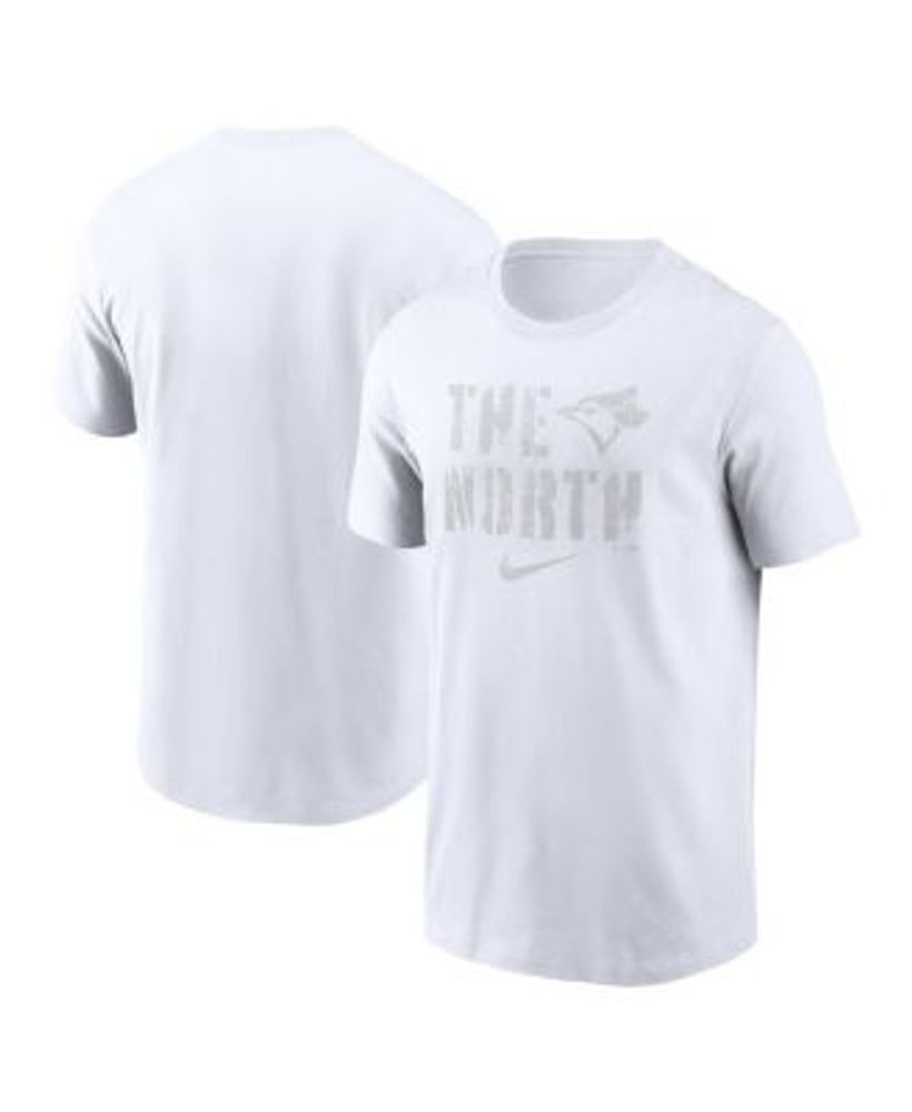 White Toronto Blue Jays The North Local Team T-shirt Connecticut Post Mall