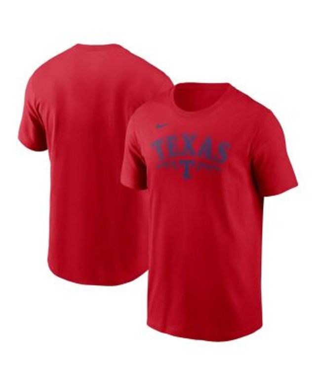 Profile Men's Royal, Red Texas Rangers Solid Big and Tall V-Neck T-shirt