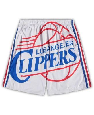 Men's Mitchell & Ness Black Houston Rockets Big & Tall Hardwood Classics Big Face 2.0 Shorts