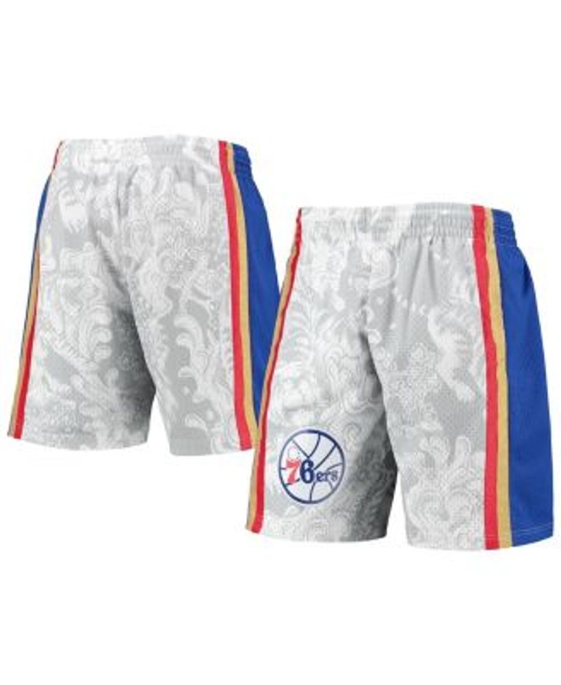 Men's Philadelphia 76ers Mitchell & Ness Red Hardwood Classics