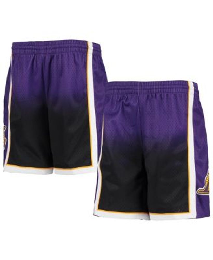 Men's Mitchell & Ness Royal Los Angeles Lakers Hardwood Classics Reload Swingman Shorts