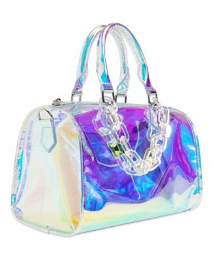 Women's Hologram Duffle Handbag