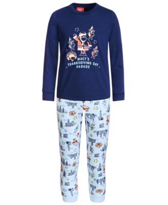 Matching Kid's Macy's Thanksgiving Day Parade Mix It Pajama Set, Created for