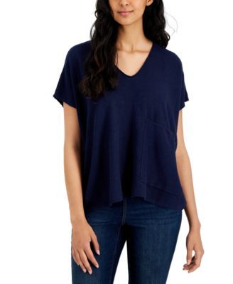 Women's Boxy V-Neck T-Shirt
