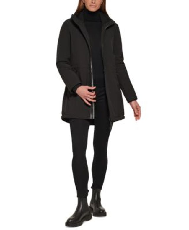 Calvin Klein Women's Petite Hooded Faux-Fur-Lined Anorak Raincoat | Mall of  America®