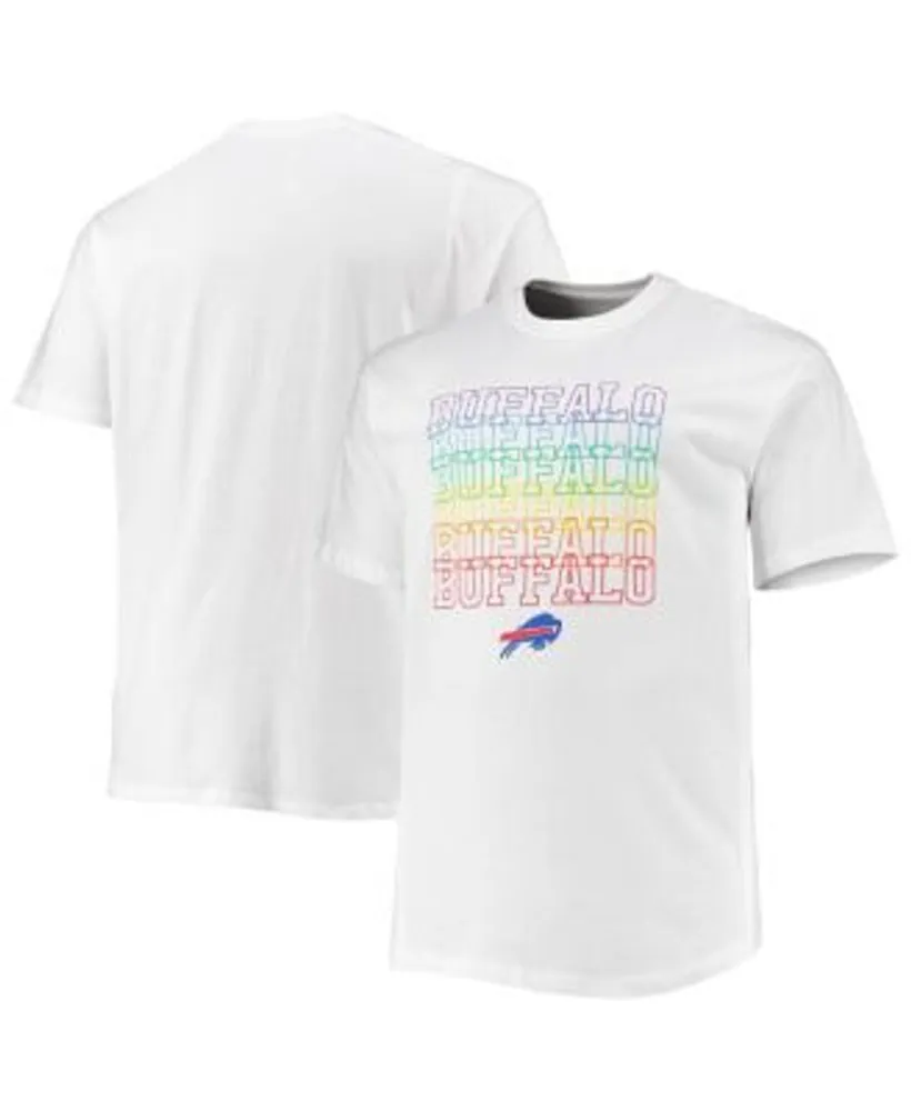 Fanatics Men's Branded White Buffalo Bills Big and Tall City Pride T-shirt