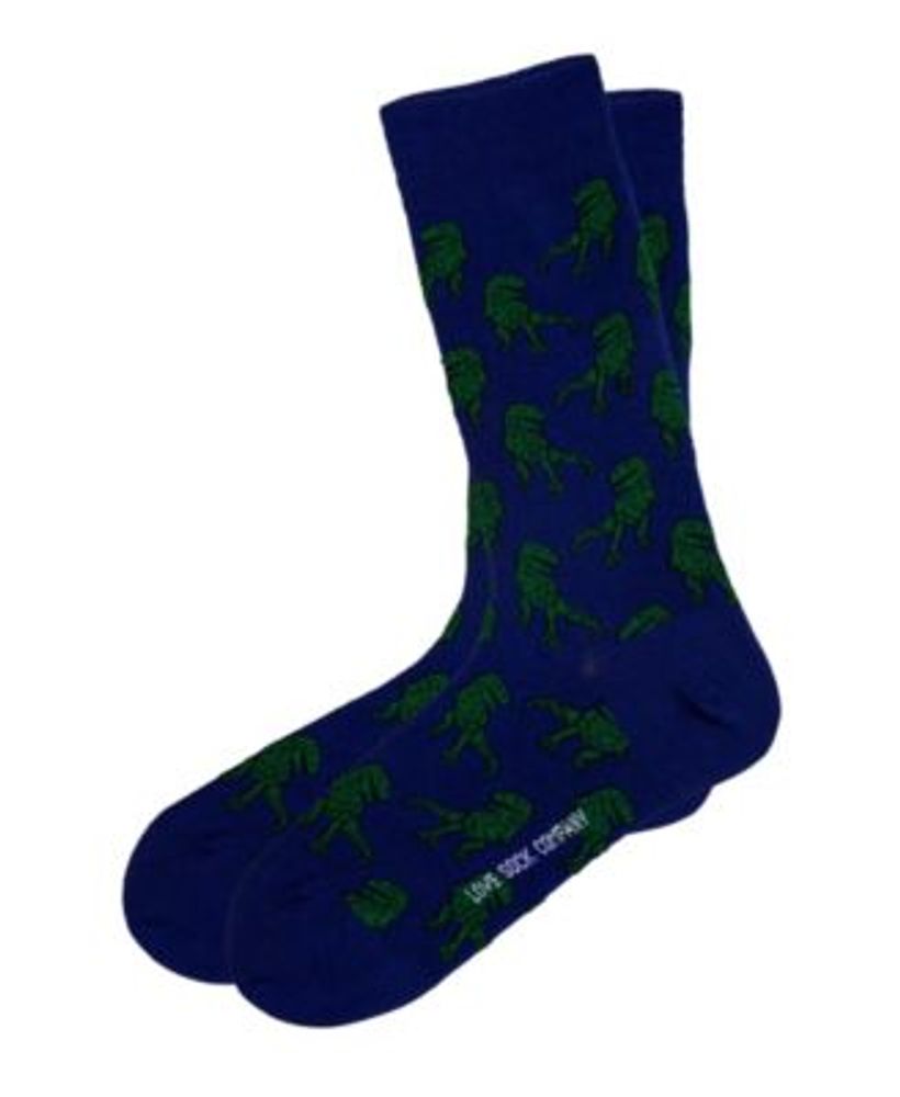 Men's T-Rex Novelty Crew Socks