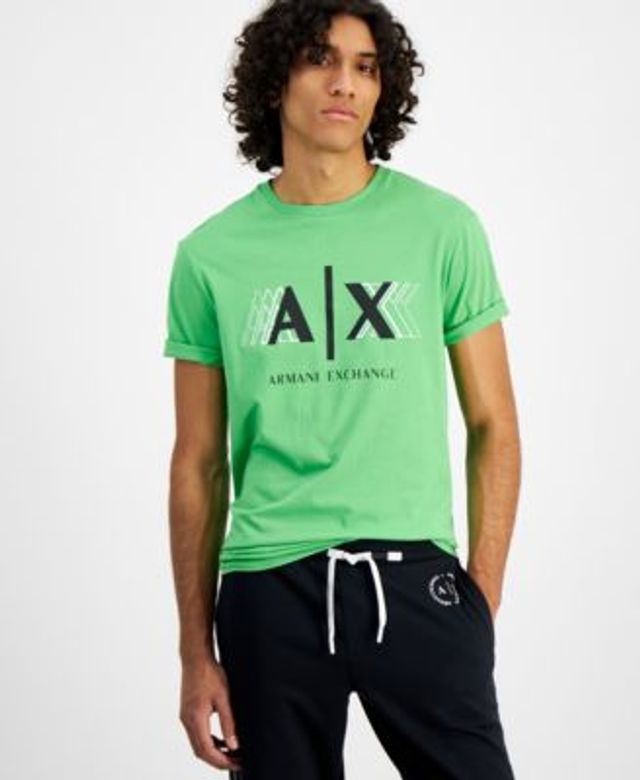 A|X Armani Exchange Men's Green Logo T-Shirt, created for Macy's | Dulles  Town Center