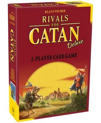 Studio Rivals for Catan Deluxe - 2 Player Card Game Set, 198 Piece