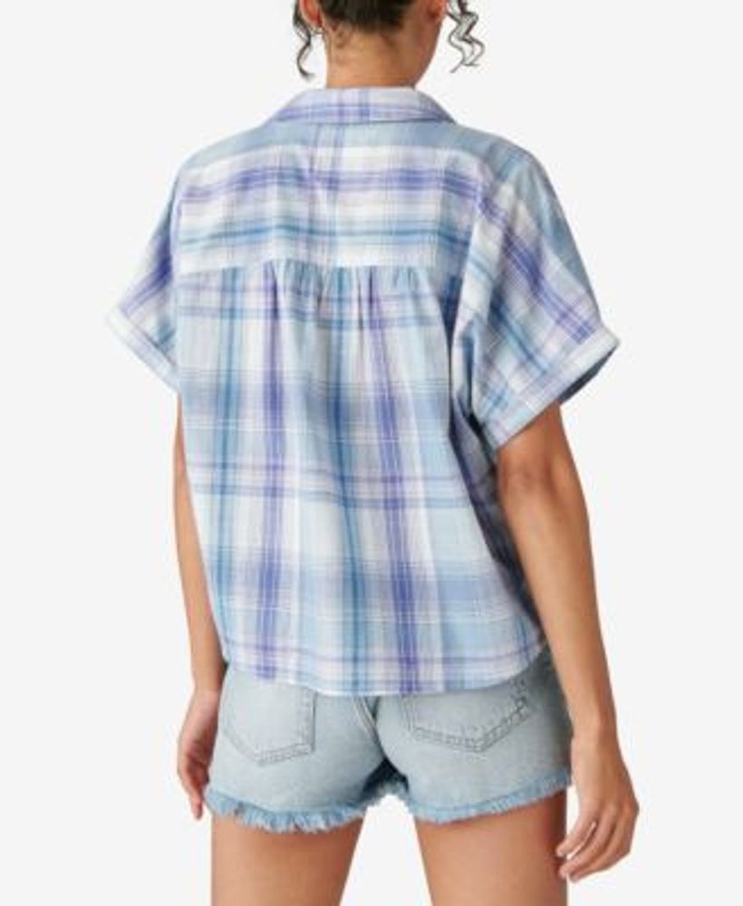Plaid Cotton Workwear Shirt