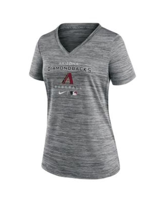 Profile Women's White, Black Arizona Diamondbacks Plus Size Colorblock T- shirt - Macy's